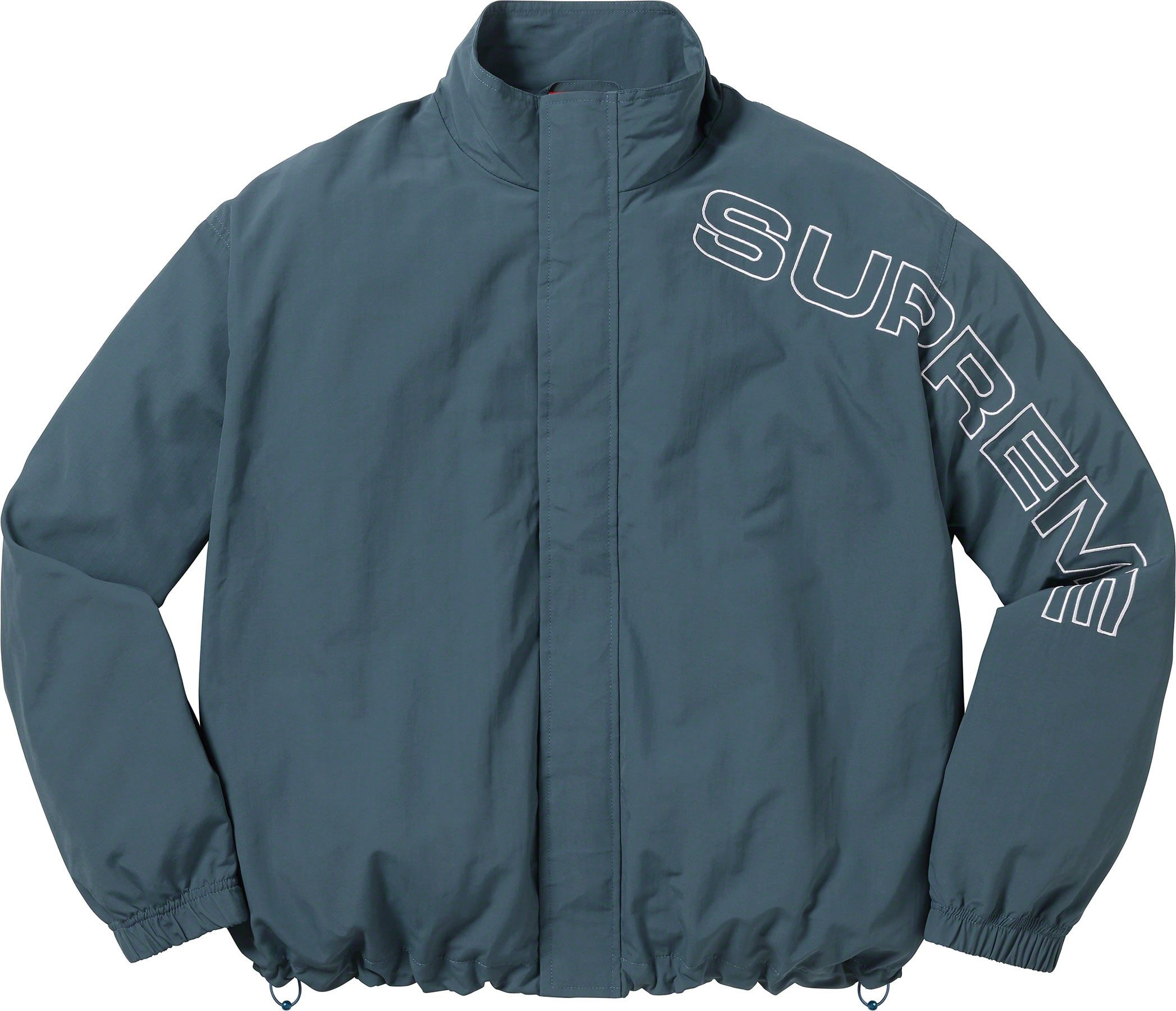 Spellout Embroidered Track Jacket view 27